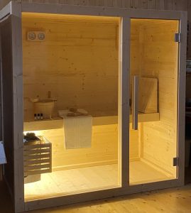 sauna per appartamento
