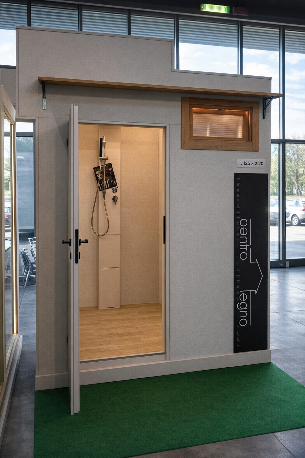 esterno legno finestra