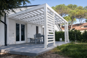 veranda ampia relax alluminio casa pergola